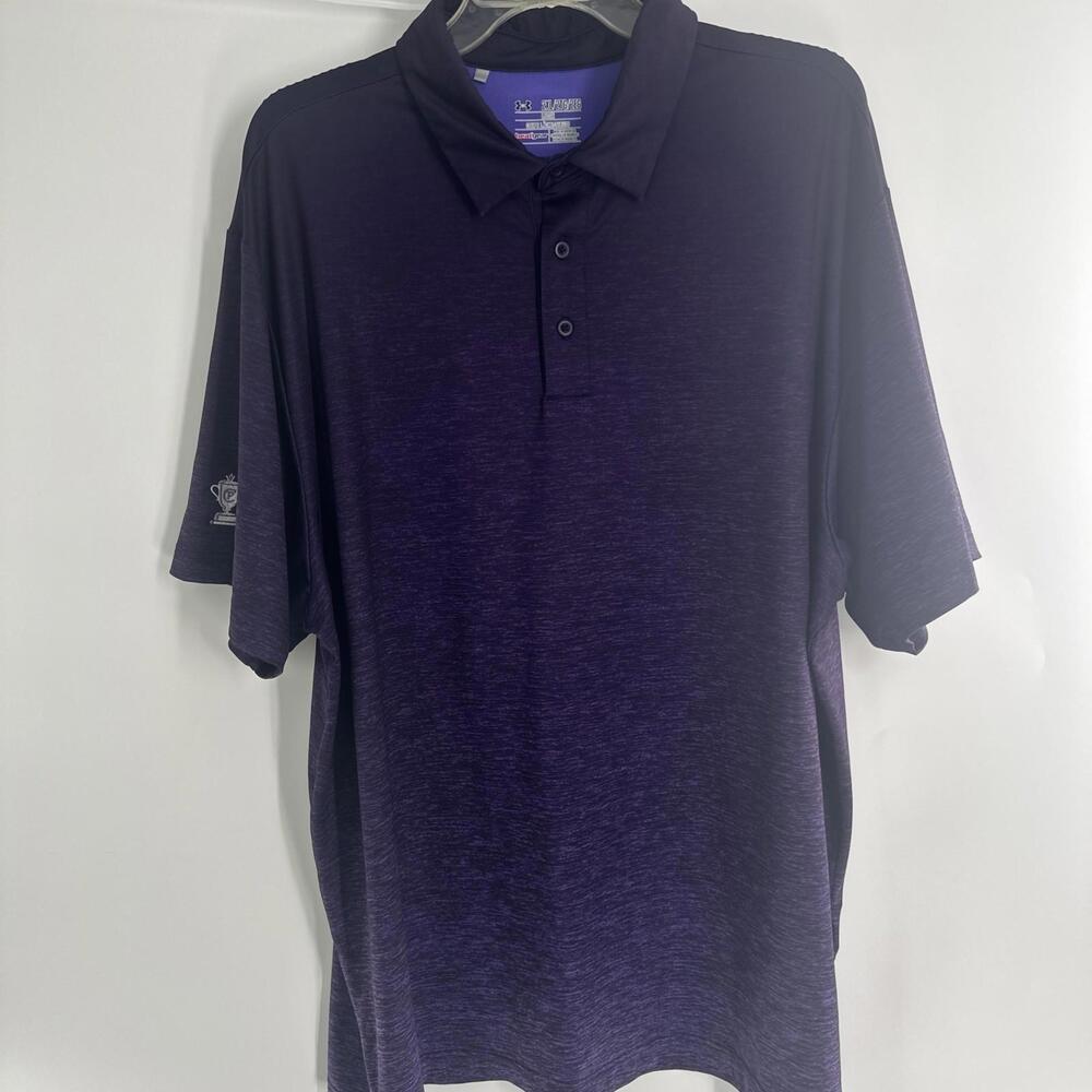 Under Armour Loose Heat Gear Polo Golf Shirt Men’s 2XL